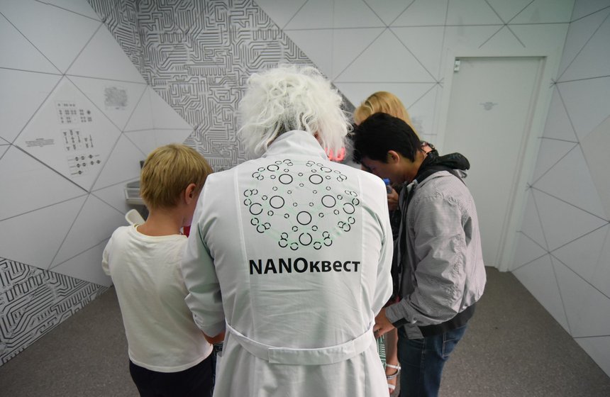 На ВДНХ прошел интерактивный NANOквест «Секретная лаборатория»