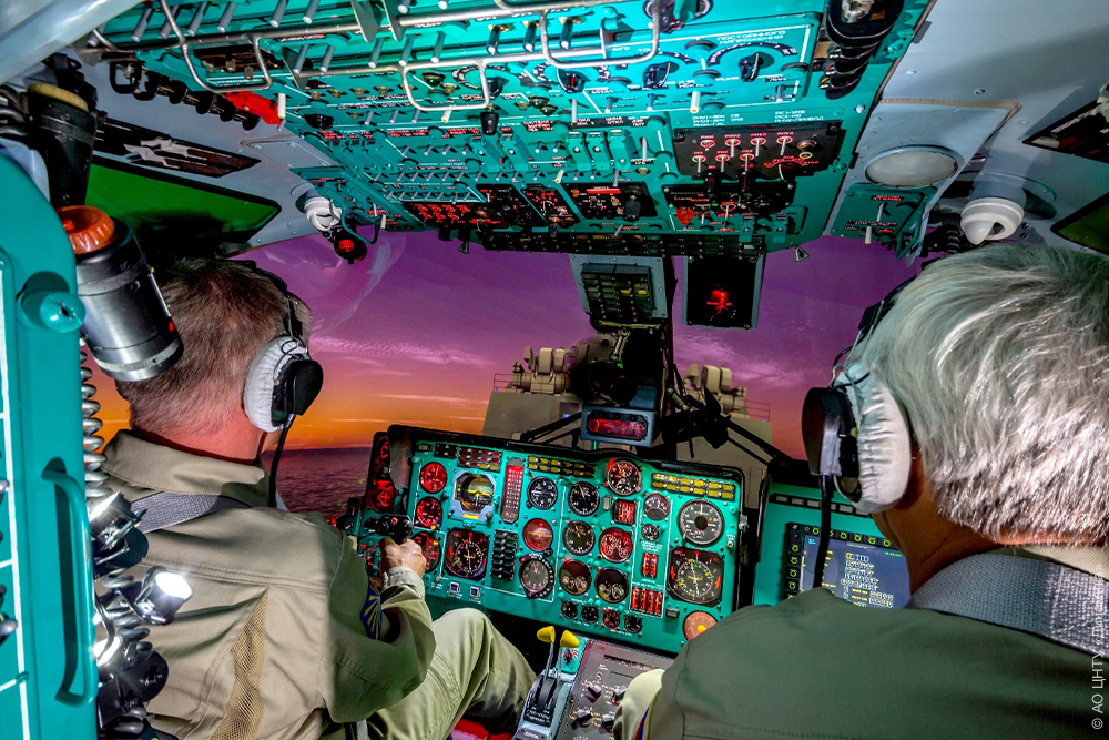 Учебно-тренировочный комплекс для подготовки летного и инженерно-технического состава на модернизированных вертолетах Ка-27М