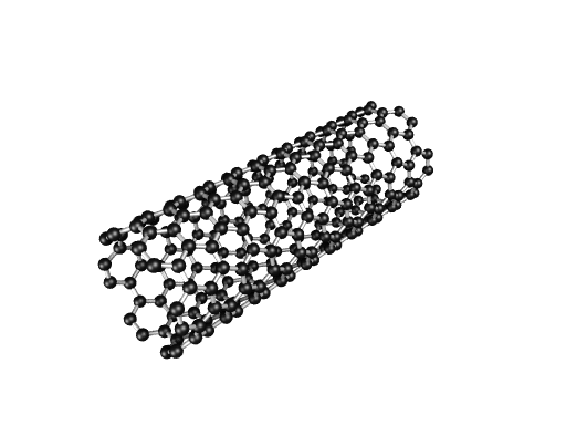 Структура углеродной нанотрубки // Wikipedia Commons