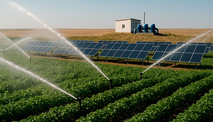 Solartek / Автономная СЭС для&nbsp;полива полей