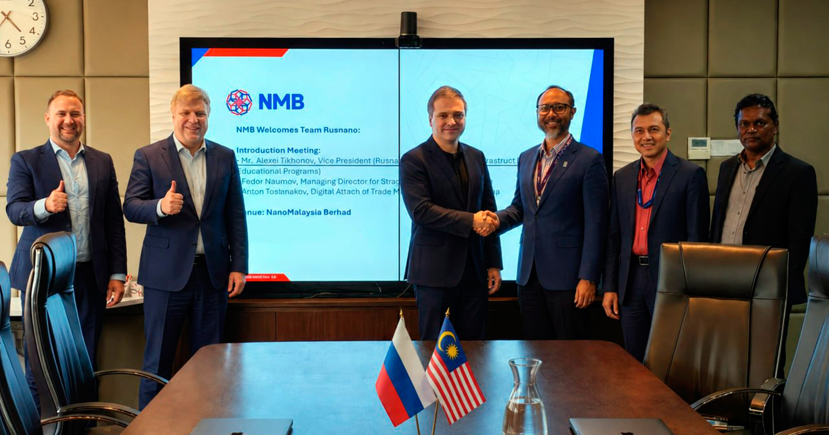 РОСНАНО и NanoMalaysia обсудили графен и промышленную кооперацию на рынках Азии
