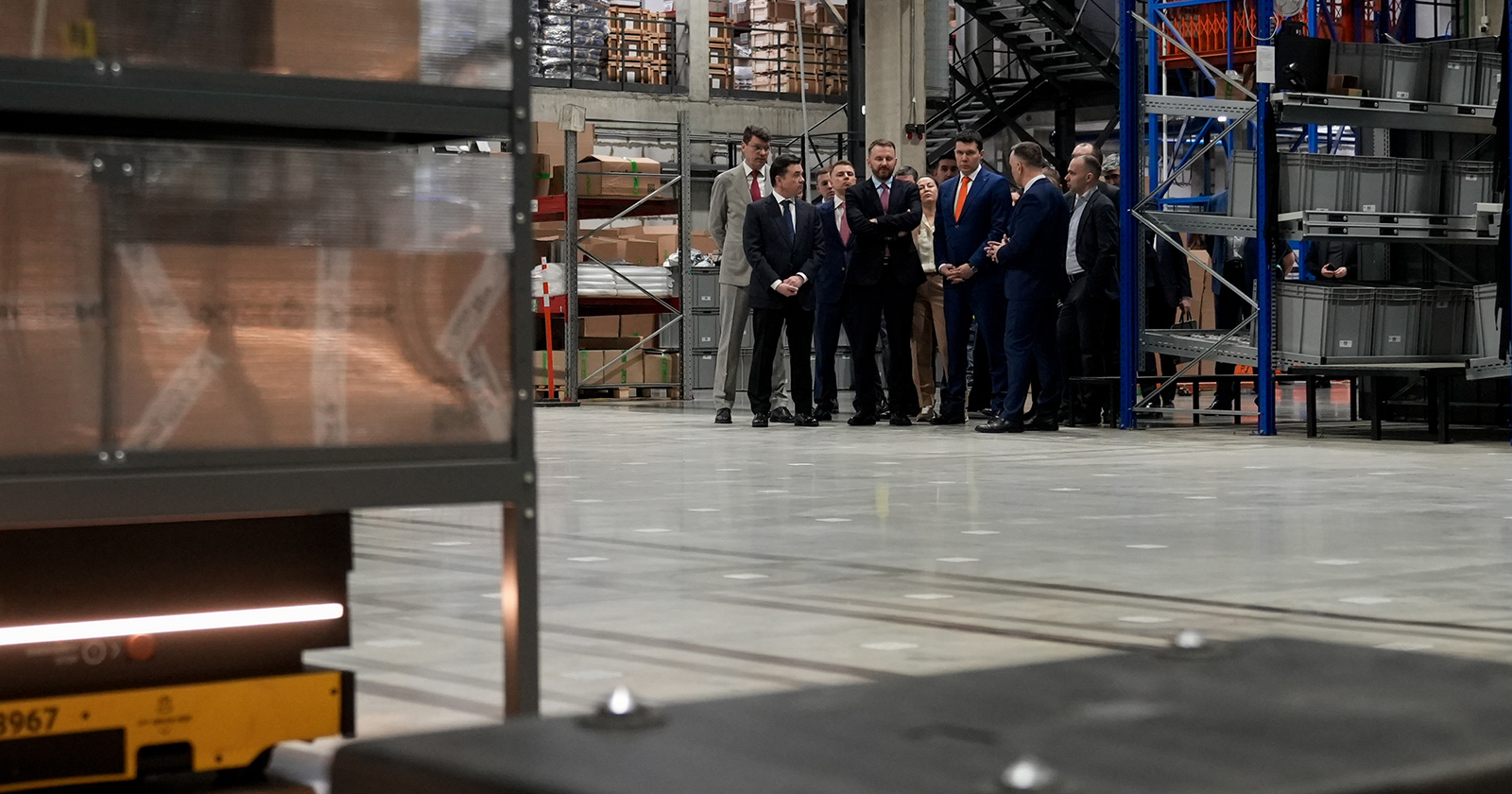 На складе «Восток-Сервис» оценили работу российской робототехники